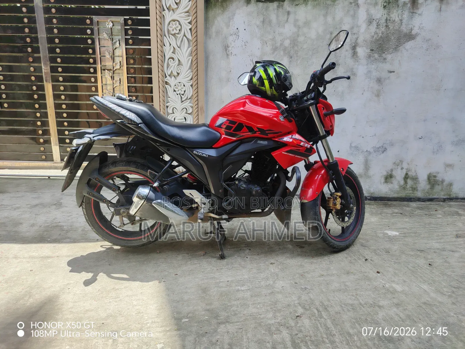 Suzuki Gixxer 2018 Red