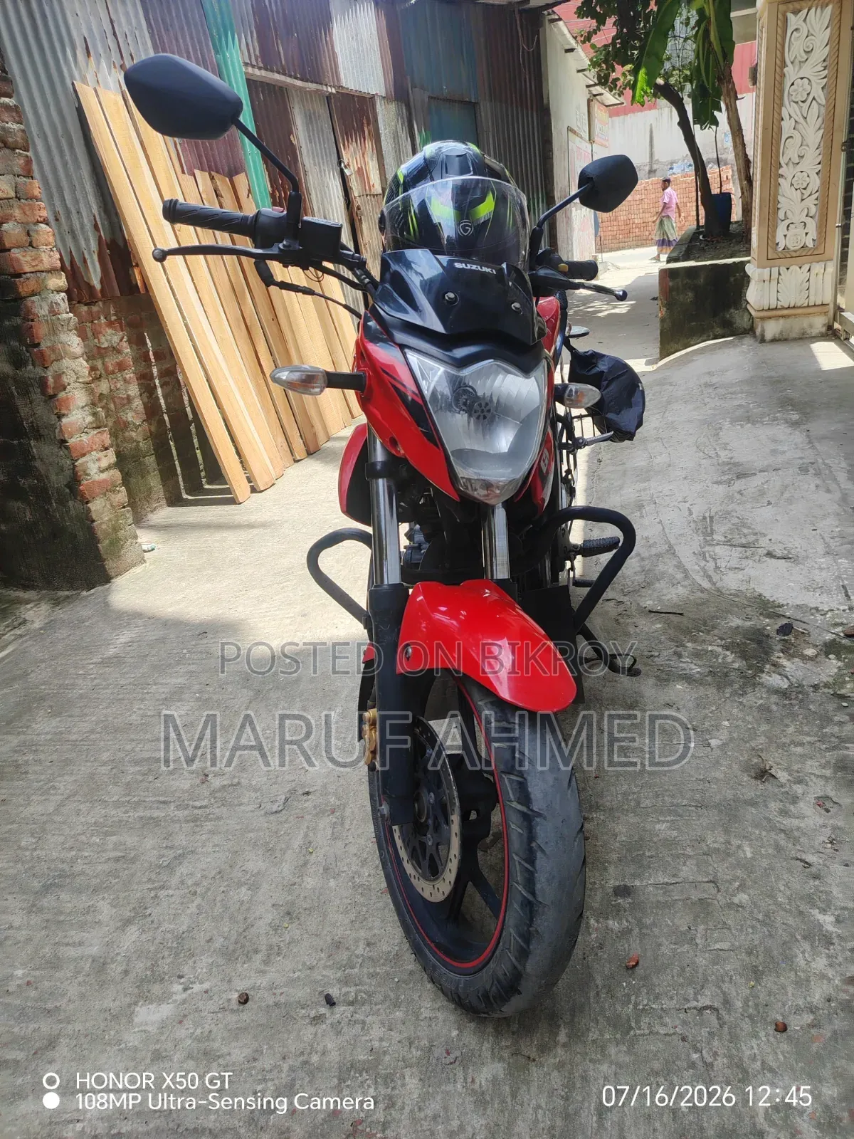 Suzuki Gixxer 2018 Red