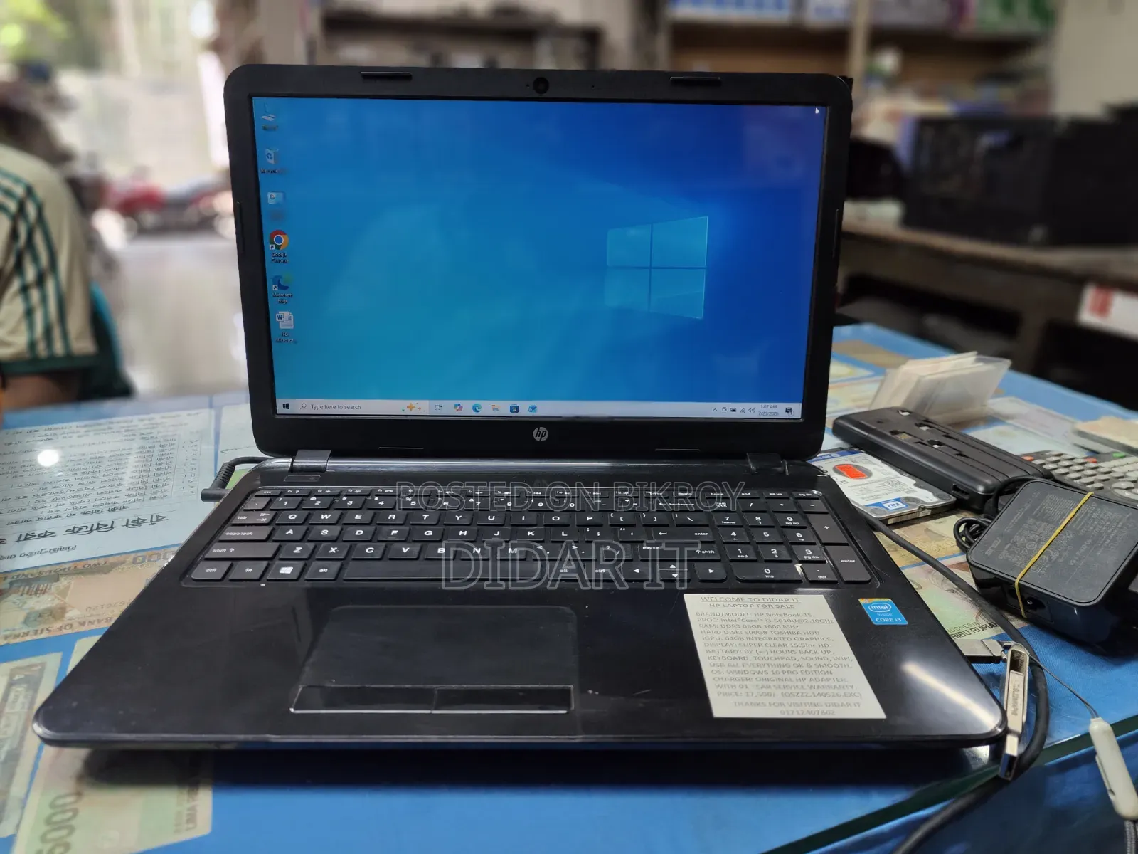 Laptop HP 8GB Intel Core I3 HDD 500GB