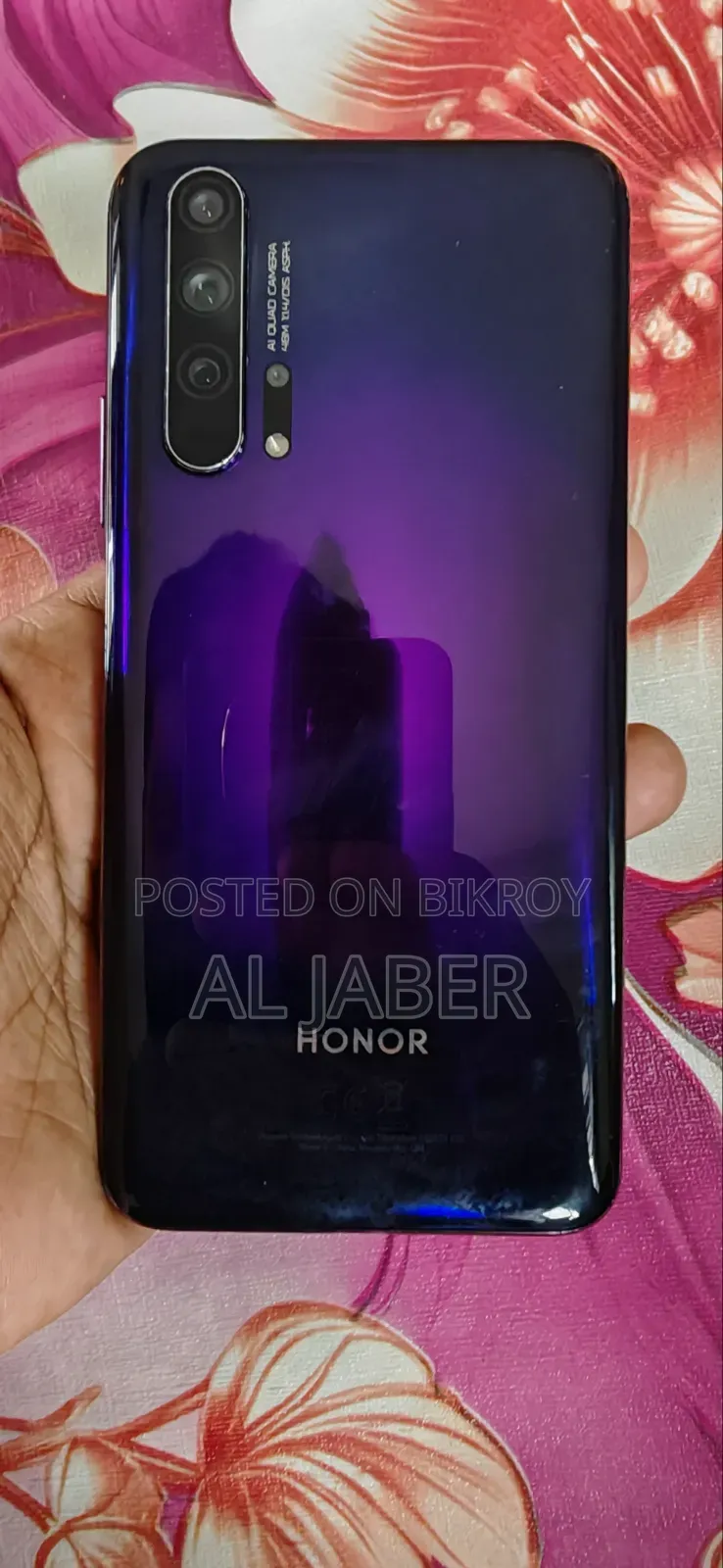 হনার ২০ প্রো ২৫৬ জিবি পার্পল