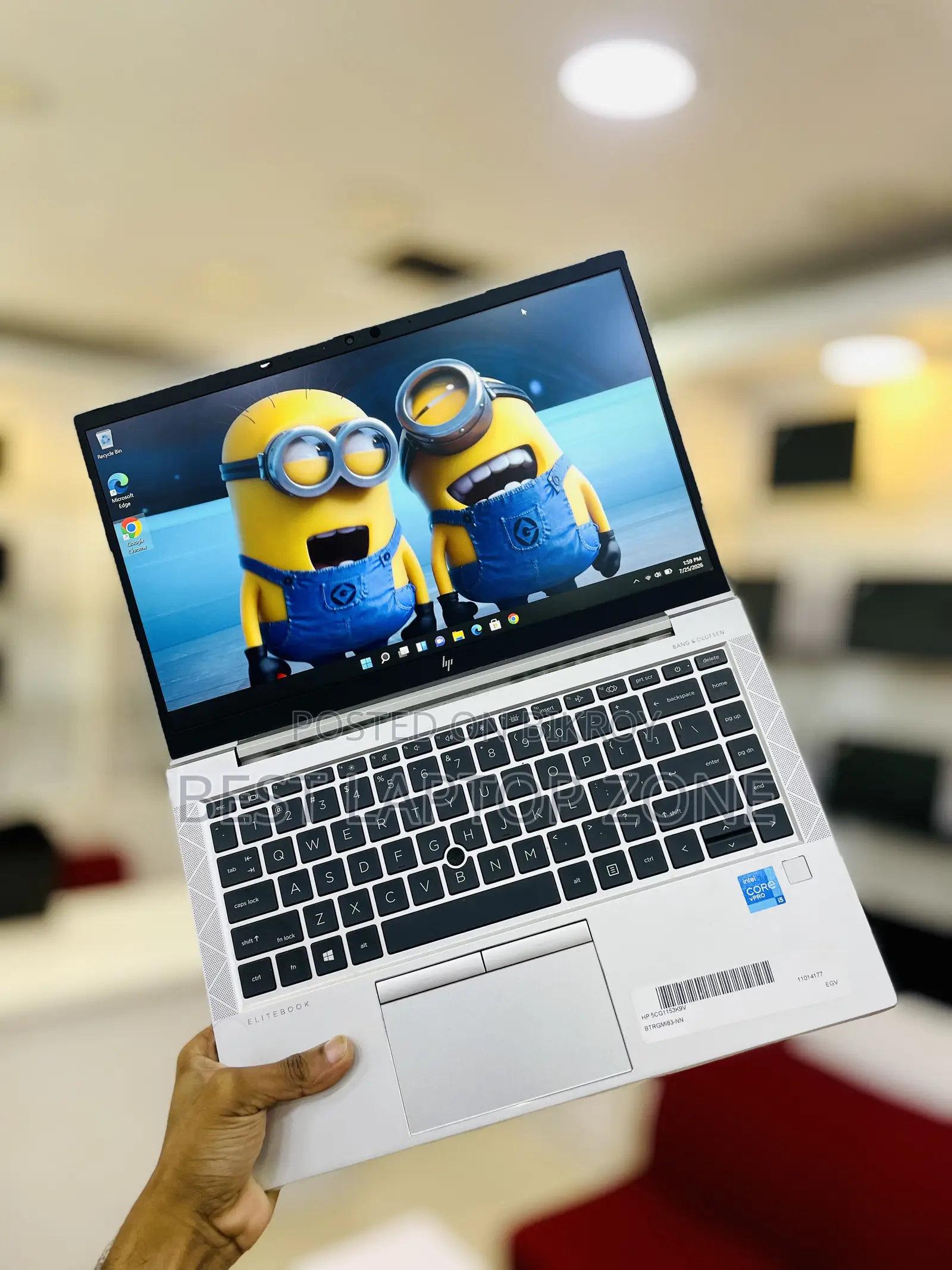 Laptop HP 8GB Intel Core i5 SSD 256GB