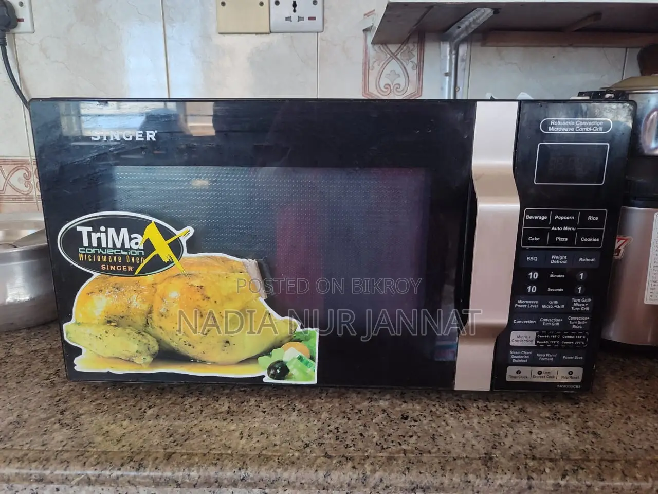 Singer TriMax Convection Microwave Oven