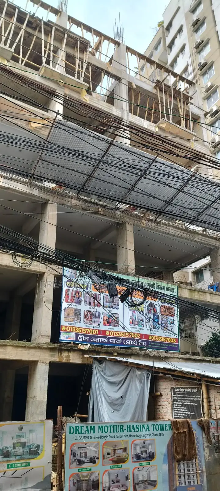 ৩ বেডরুমের অ্যাপার্টমেন্ট ড্রিম মতিউর হাসিনা, ধানমন্ডি বিক্রয়ের জন্য