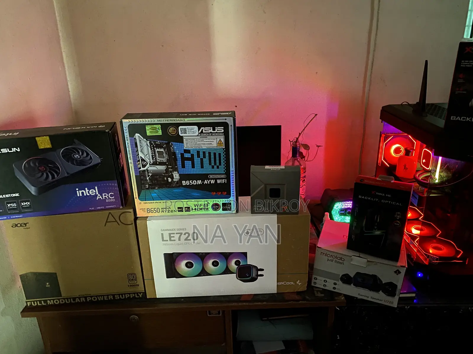 New Desktop Computer ASUS 16GB AMD Ryzen 7 SSD 1T