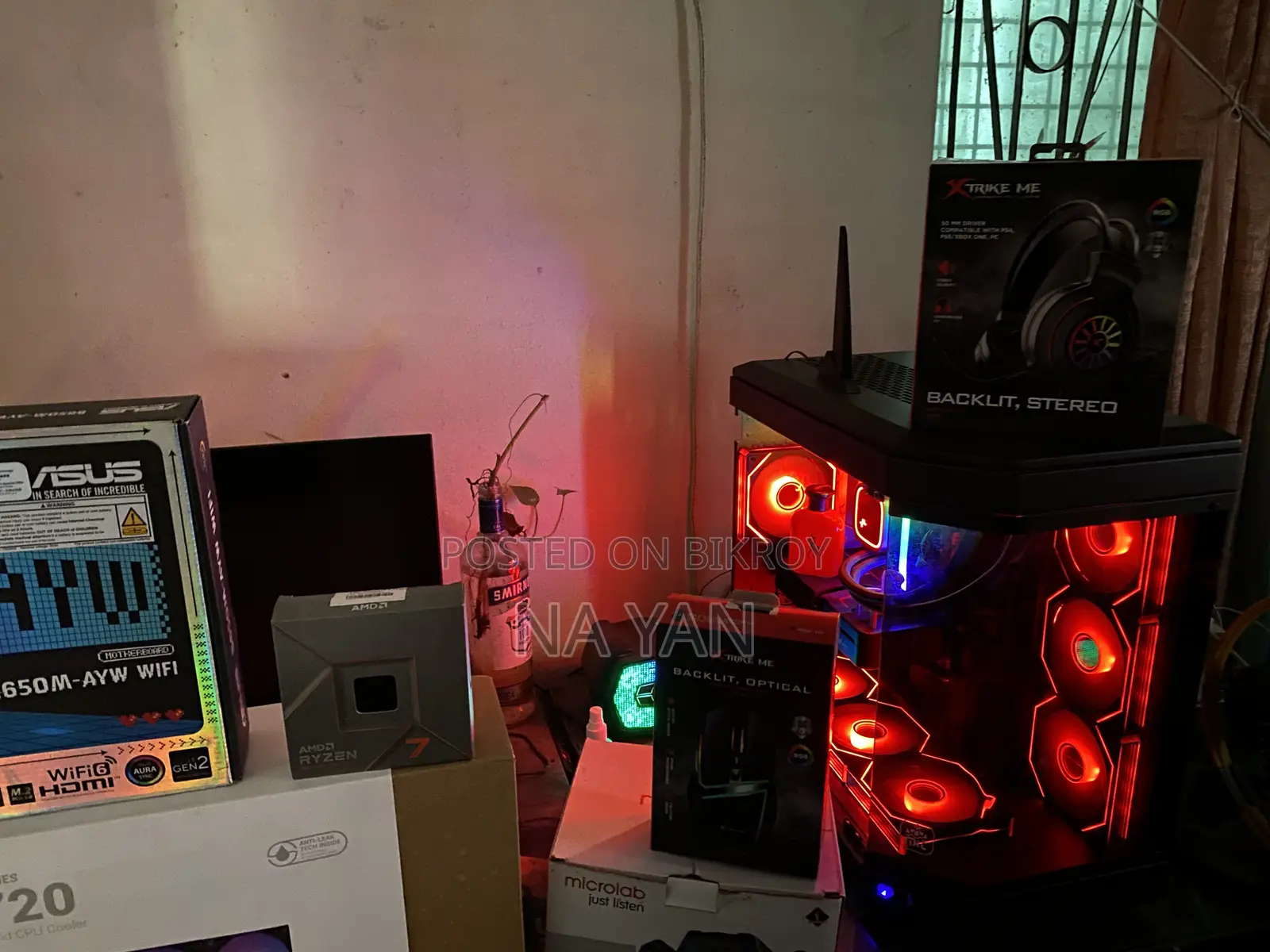 New Desktop Computer ASUS 16GB AMD Ryzen 7 SSD 1T