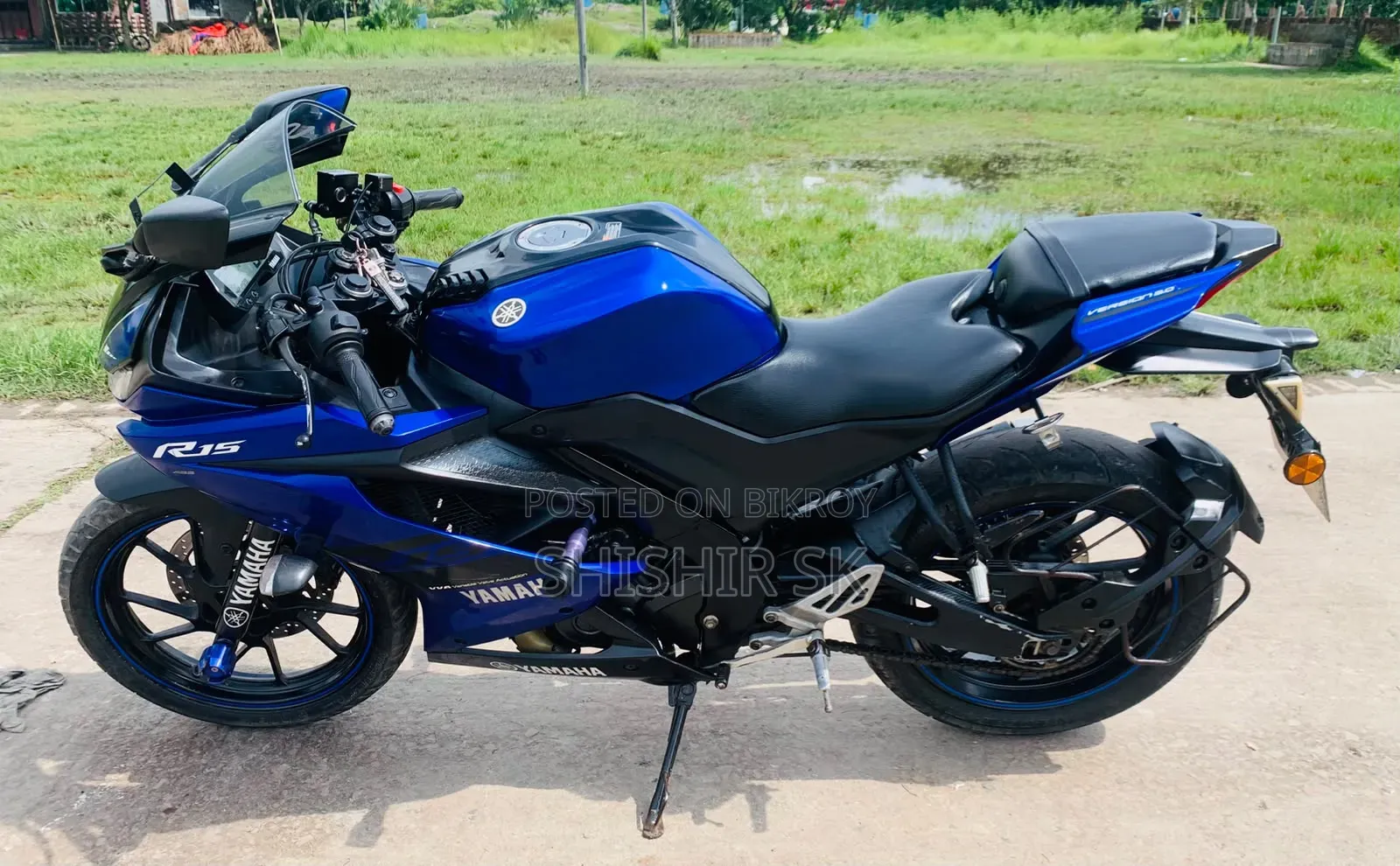 Yamaha R15 V3 2022 Blue
