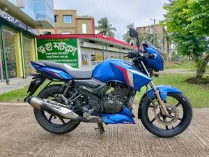 TVS Apache RTR 160 2V 2018 Blue