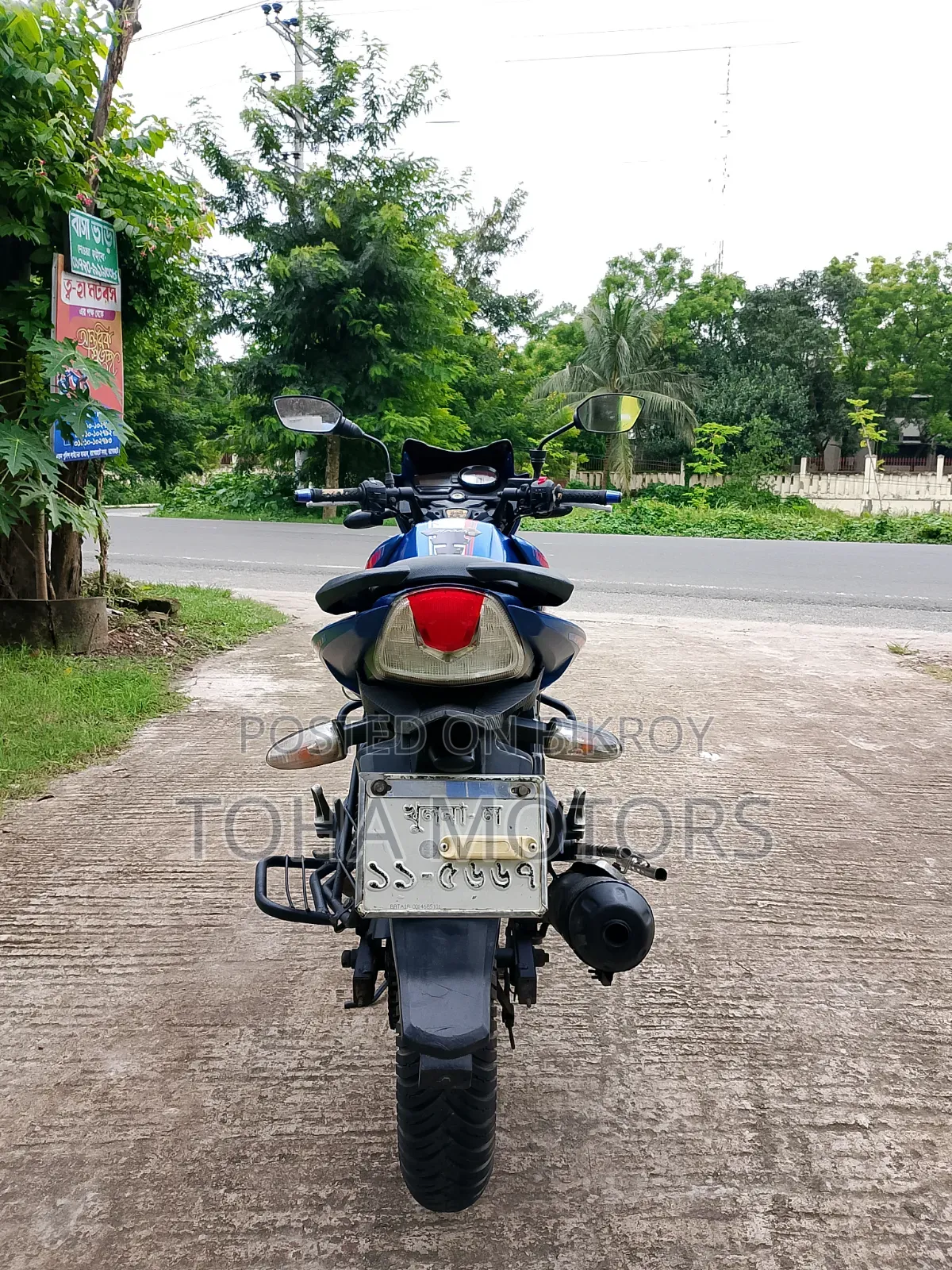 TVS Apache RTR 160 2V 2018 Blue