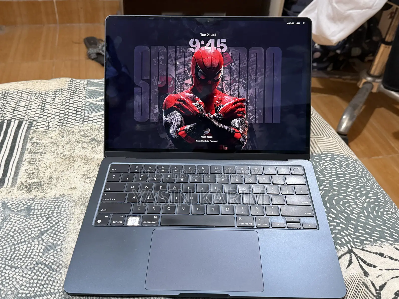 Laptop Apple MacBook Air 2024 M3 8GB Apple M3 SSD 256GB