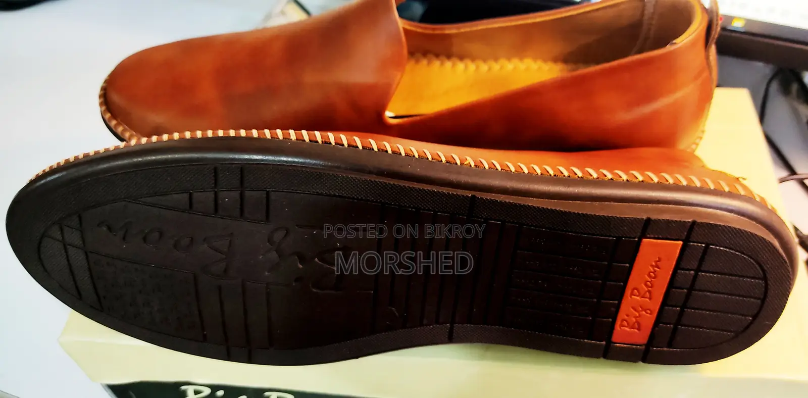 Original Big Boon Genuine Leather Men Shoes / Loafer (BD Size - 43)
