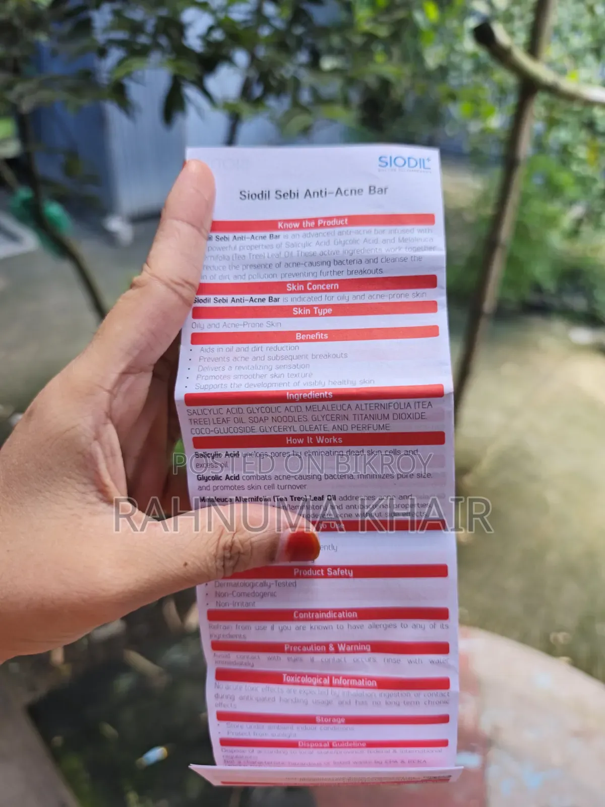 Siodil Anti Acne Soap