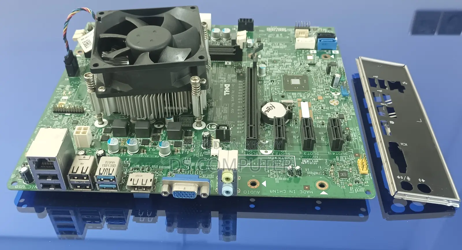 Original Dell 81 Motherboard Plus Processor and Cooling Fan