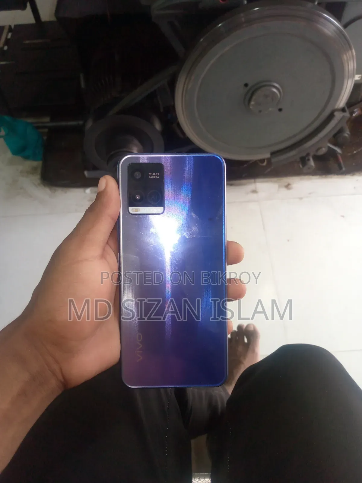 Vivo Y21 128 GB Blue