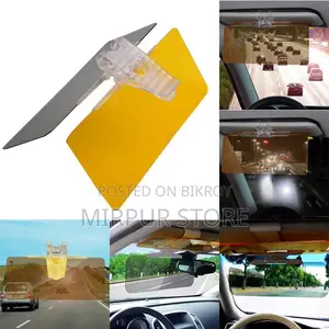 Golden HD Vision Visor for Car