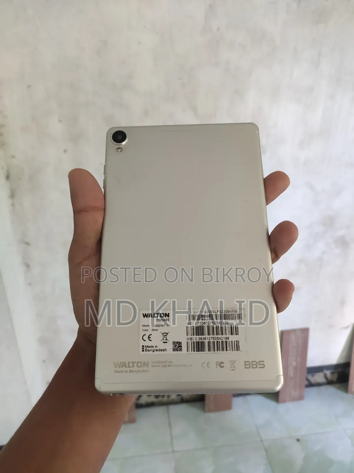 Walton Walpad 8G Pro 64 GB Silver