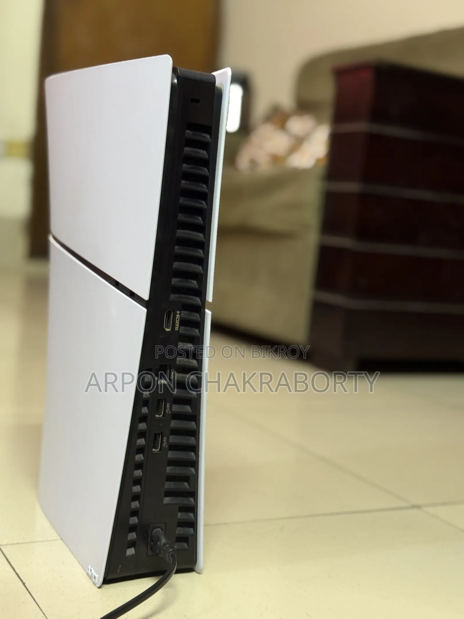 PS5 Slim 1TB (Digital Edition) - Full Boxed + Cash Memo (4 Months Old)