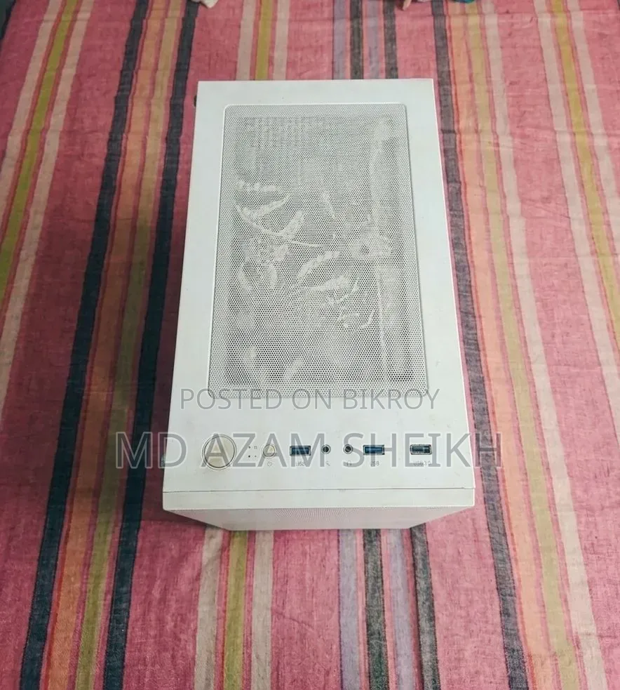 PC Power White Casing