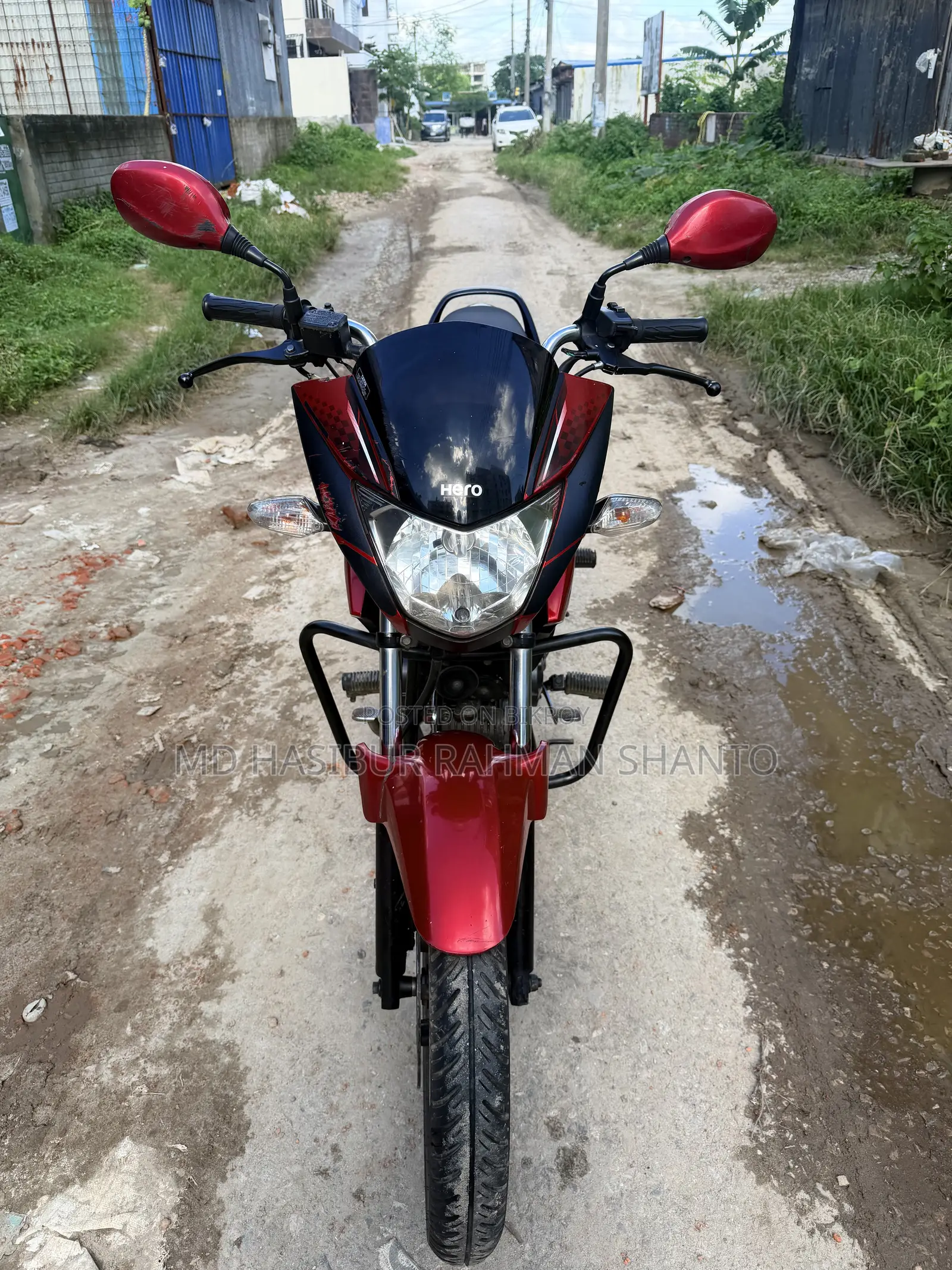 Hero Glamour 2018 Red