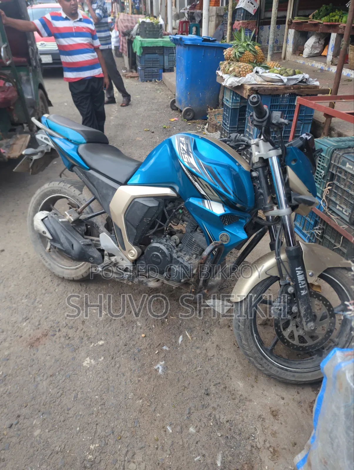 Yamaha FZ 2017 Blue