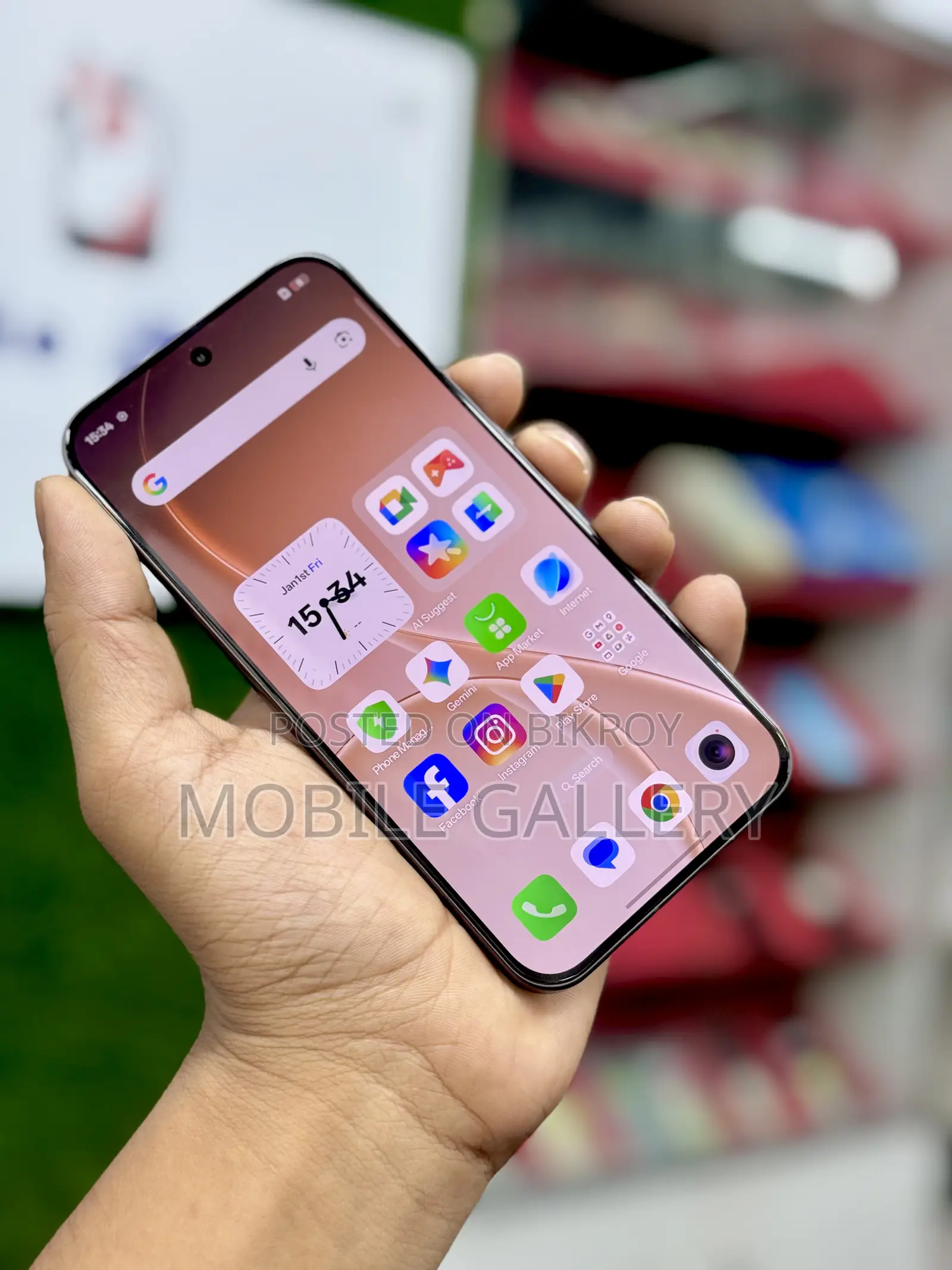অপো রেনো ১৫ প্রো মিনি ৫জি ৫১২ জিবি রেড