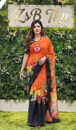 Rongdhonu Georgette Saree Update Collection