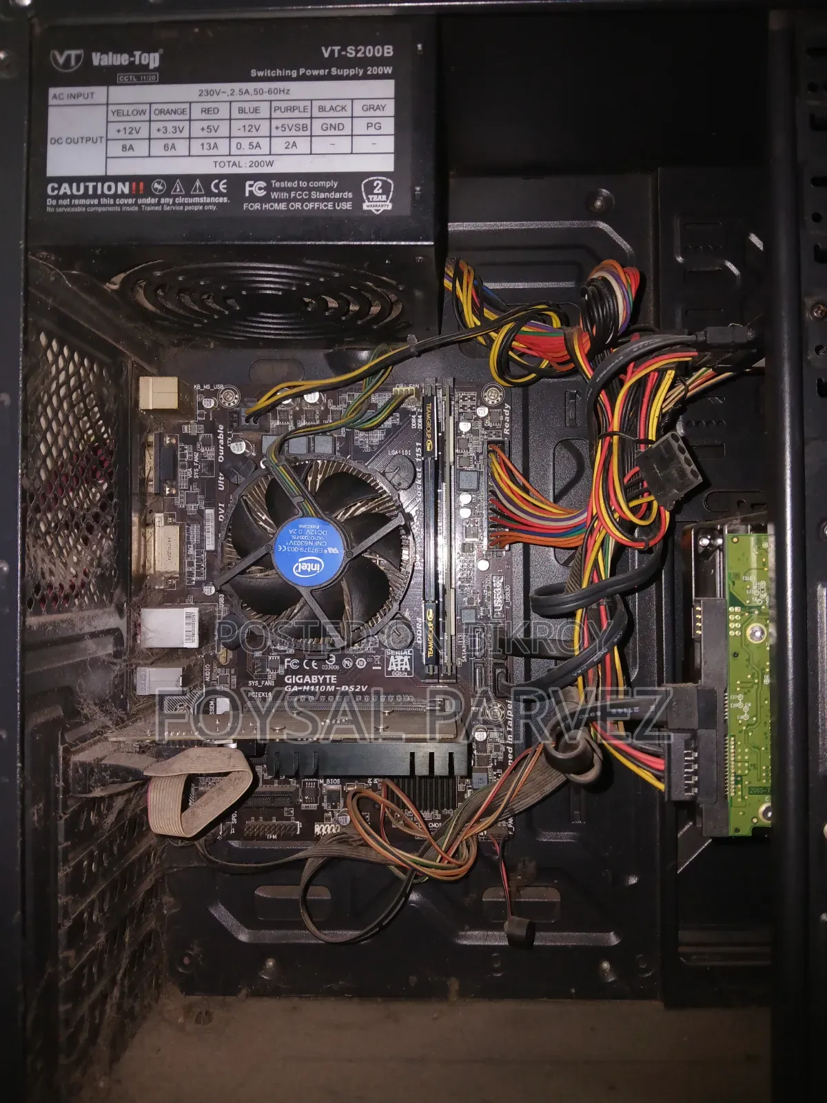 Gigabyte GA-H110MSTX-HD3-ZK 8GB Intel Pentium HDD+SSD 512GB