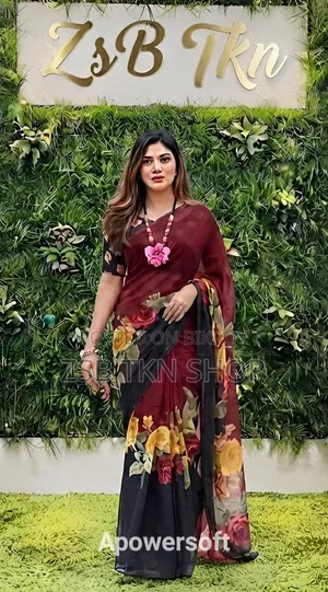 Rongdhonu Georgette Saree Update Collection