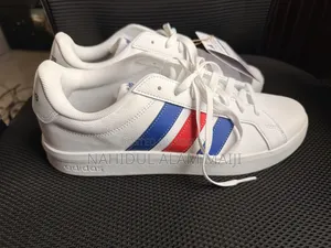 Adidas Cloudfoam White Sneakers - Size 44 (Brand New)