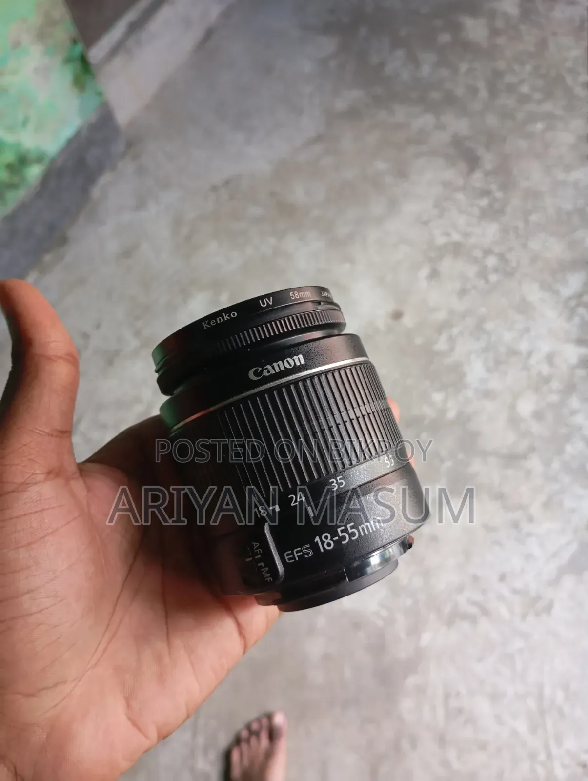 ক্যানন ১৮.৫৫মিমি লেন্স
