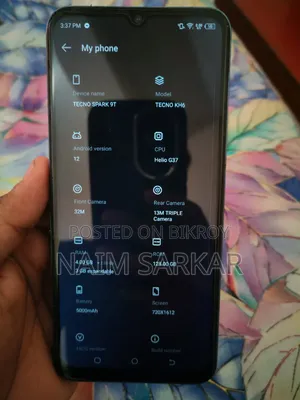Tecno Spark 9T 128 GB Blue