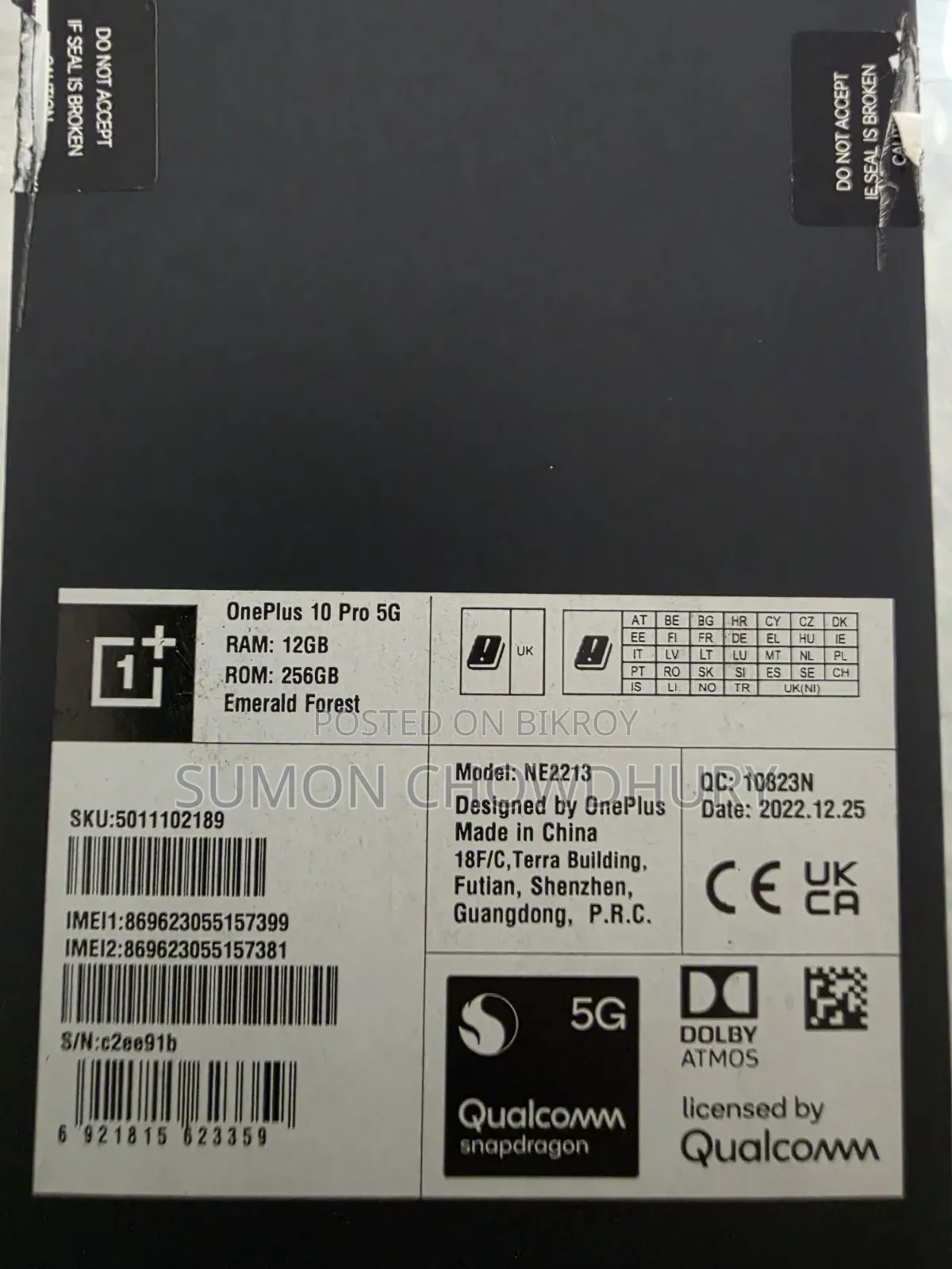 OnePlus 10 Pro 256 GB Green