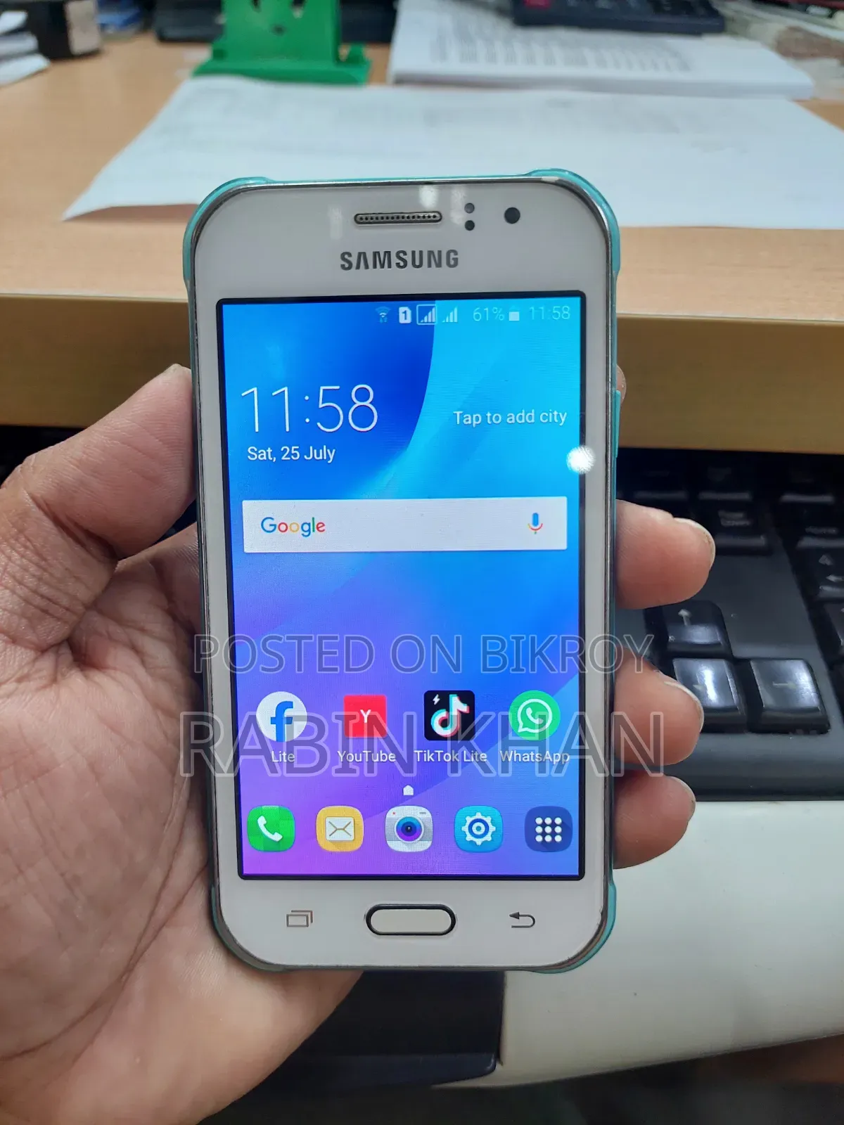 Samsung Galaxy J1 Ace 4 GB Green