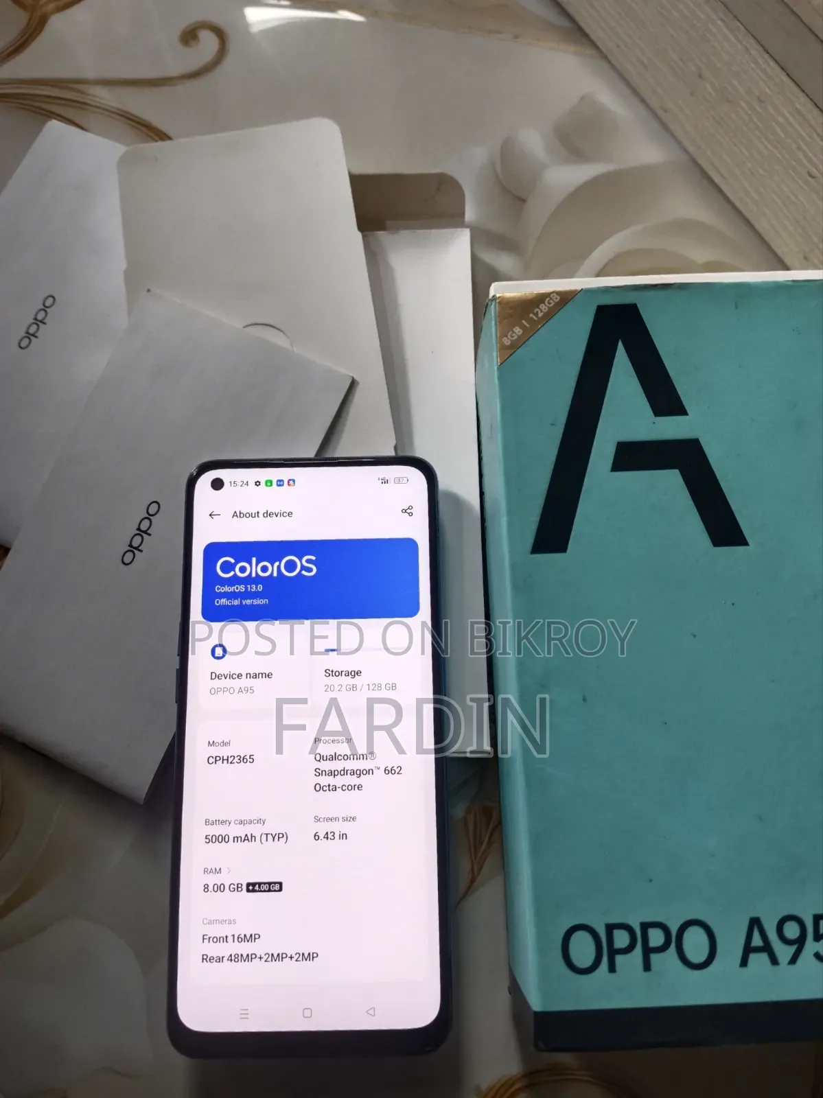 Oppo A95 128 GB Gray