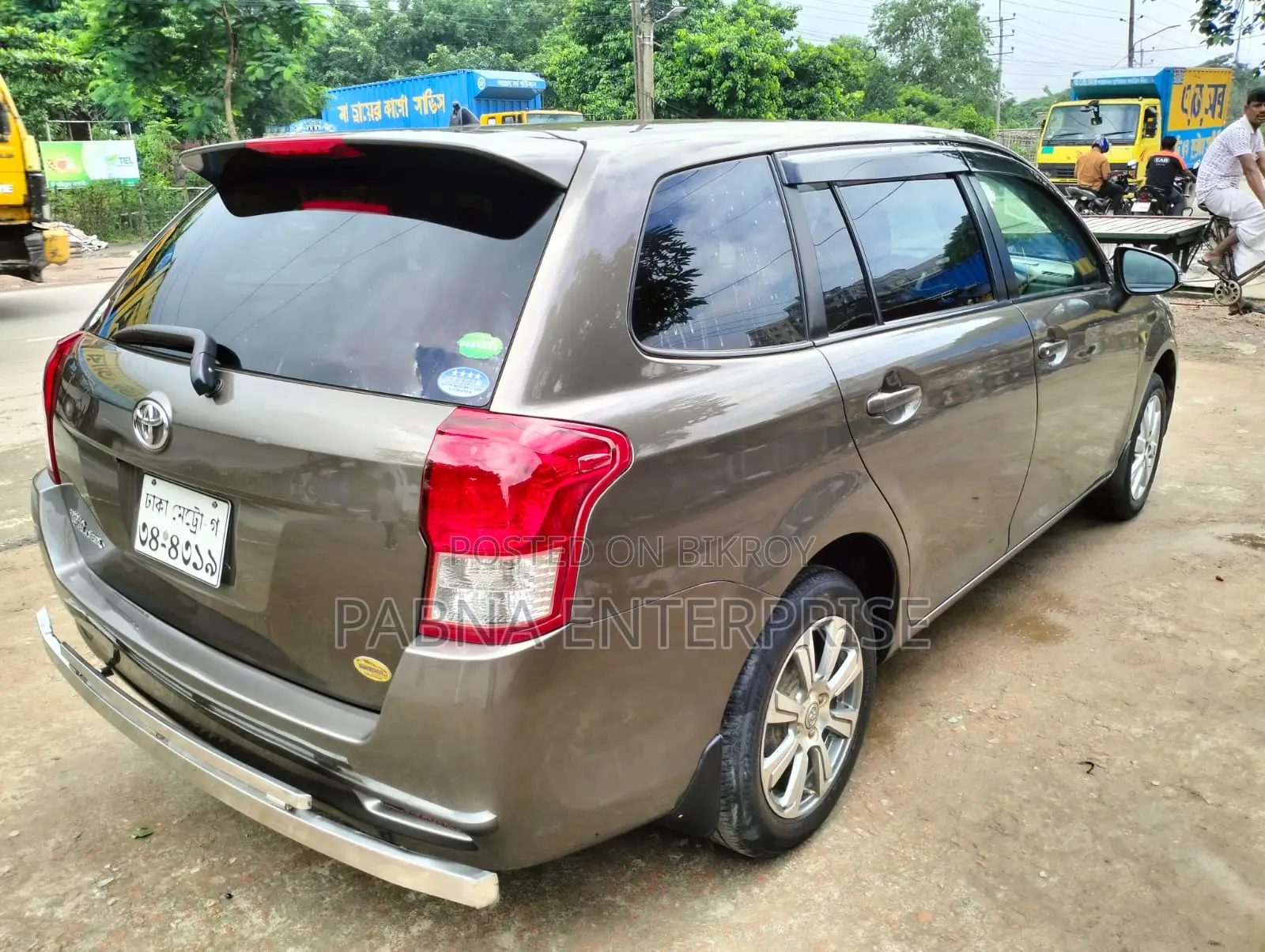 Toyota Corolla Fielder 2012 Gray