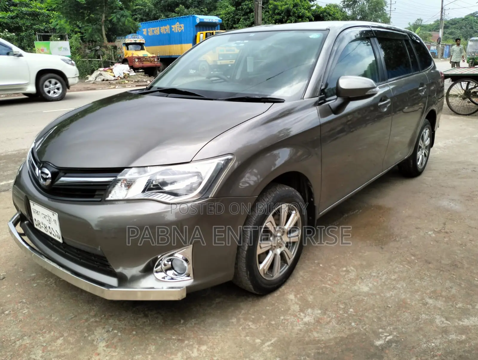 Toyota Corolla Fielder 2012 Gray