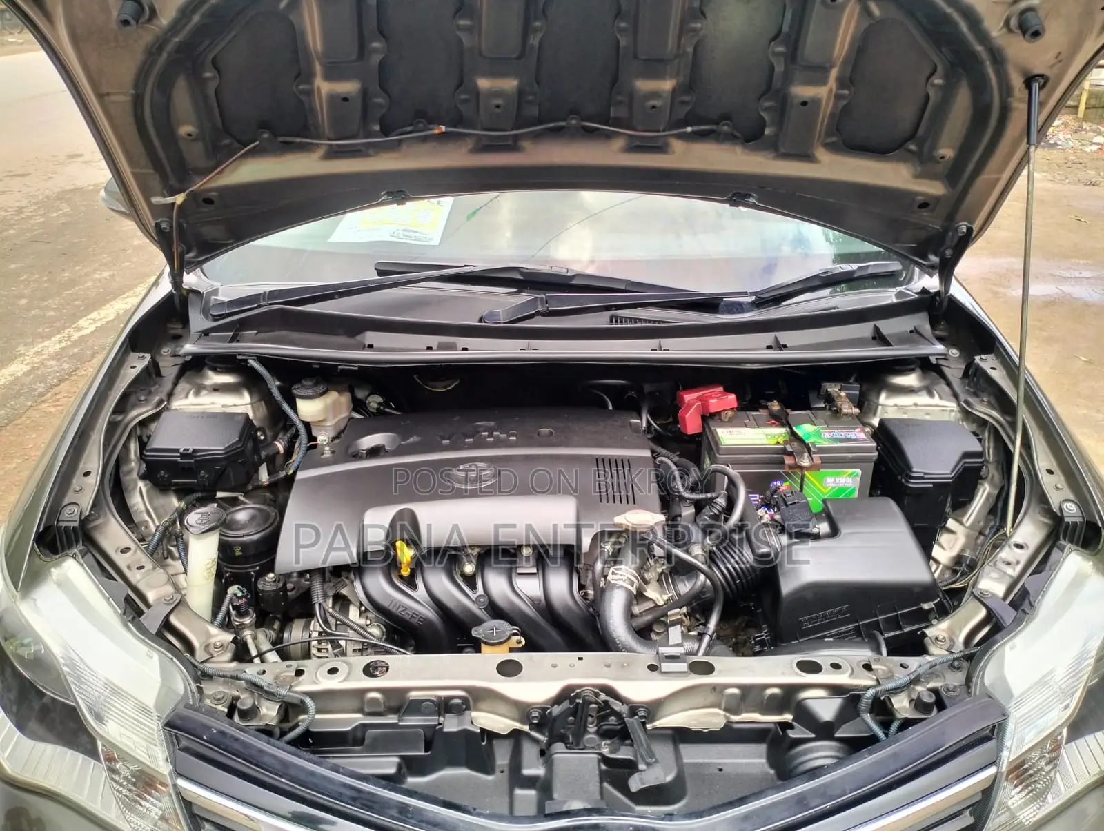 Toyota Corolla Fielder 2012 Gray