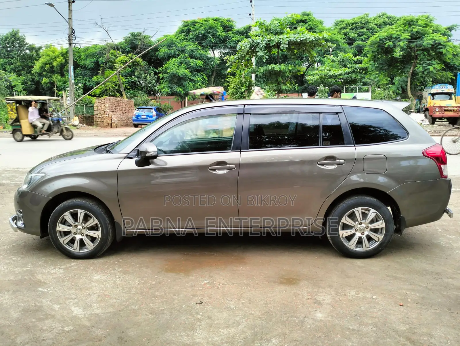 Toyota Corolla Fielder 2012 Gray