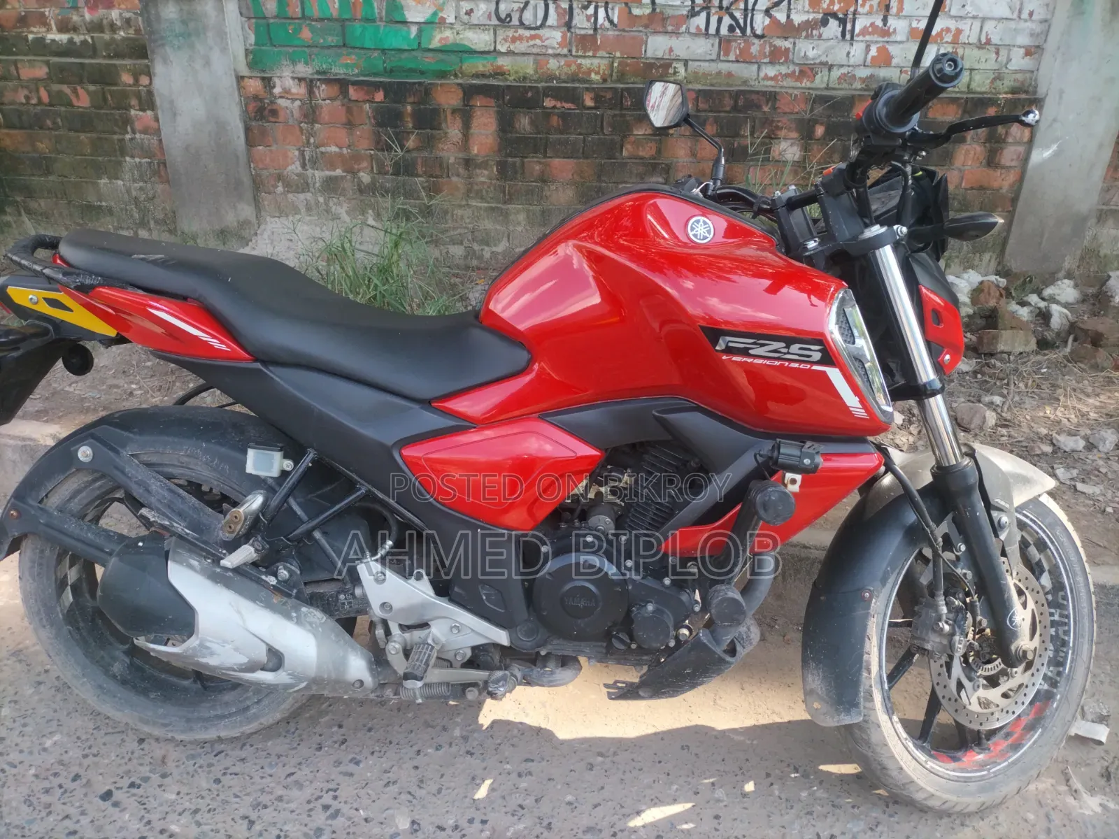 Yamaha FZS V3 2021 Red