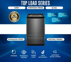 Haier 12 Kg Top Loading Washing Machine Warranty: 10 Years Motor
