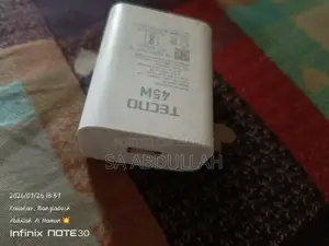 Tecno Original 45W All Round Charger Sell Hbe