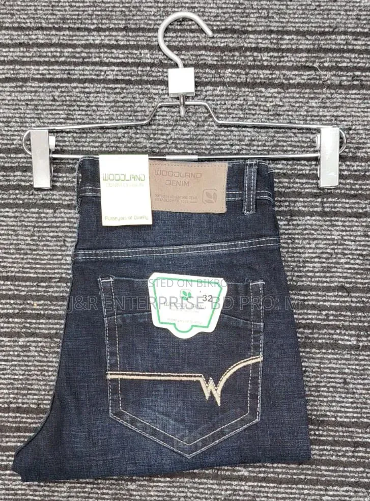 Stylish 4-pocket Denim Pants
