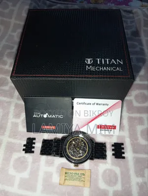 Titan Mechanical Watch (Model No.): 90158KM01 for Sale