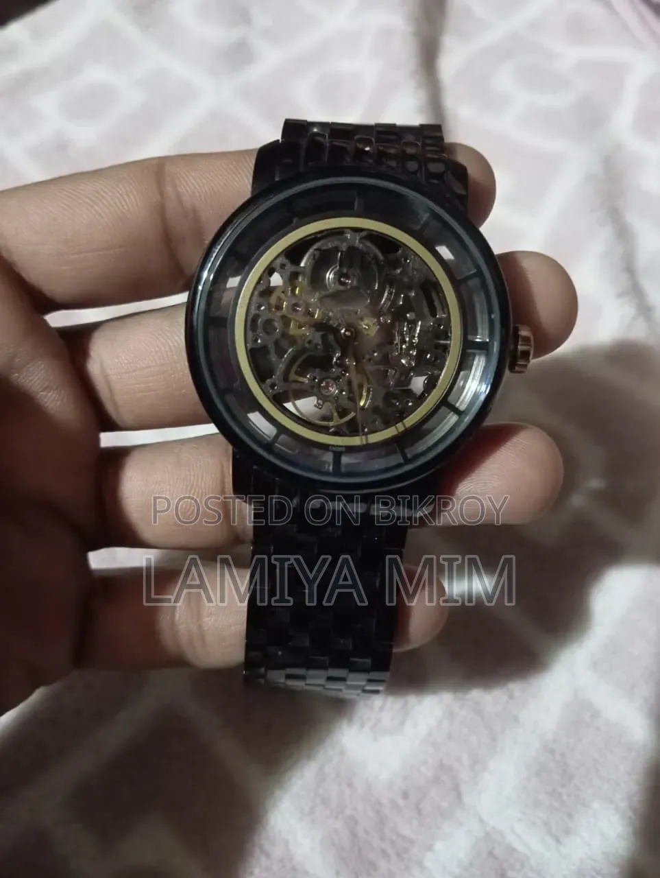 Titan Mechanical Watch (Model No.): 90158KM01 for Sale