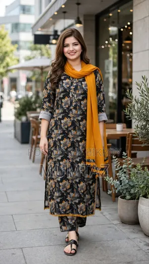 Cotton Readymade Three Piece