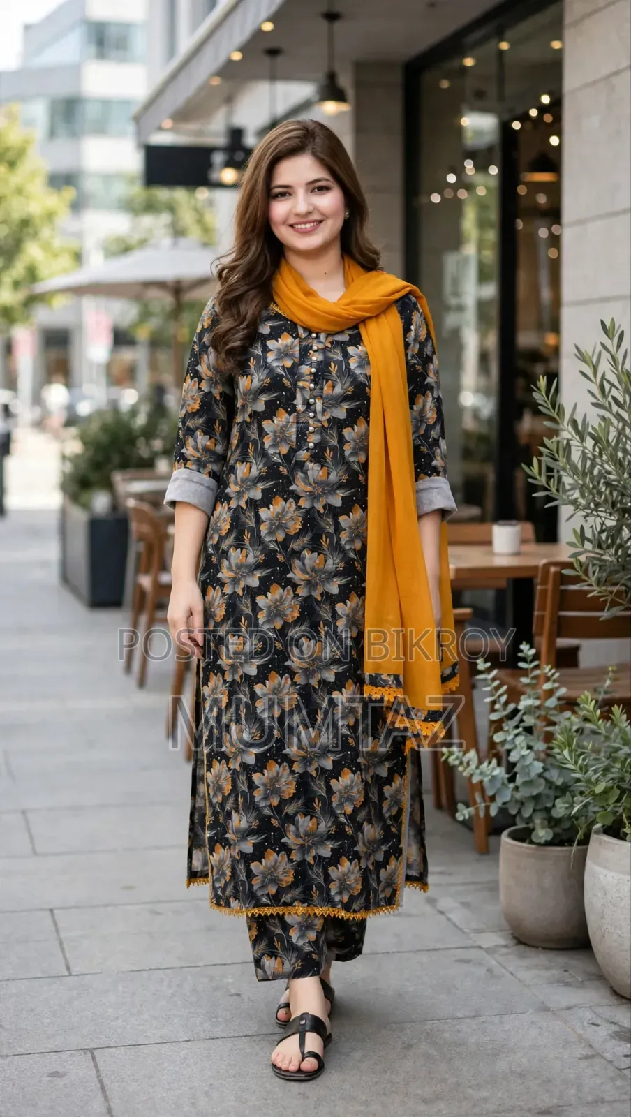 Cotton Readymade Three Piece