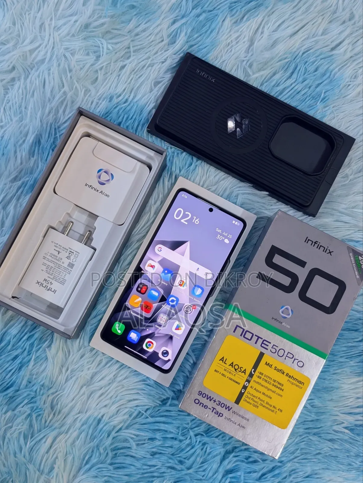 Infinix Note 50 Pro 256 GB Black