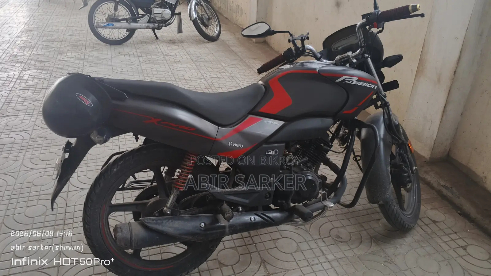 হিরো প্যাশন প্রো ২০২২ ব্ল্যাক
