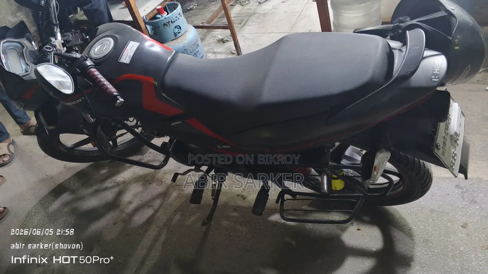 হিরো প্যাশন প্রো ২০২২ ব্ল্যাক