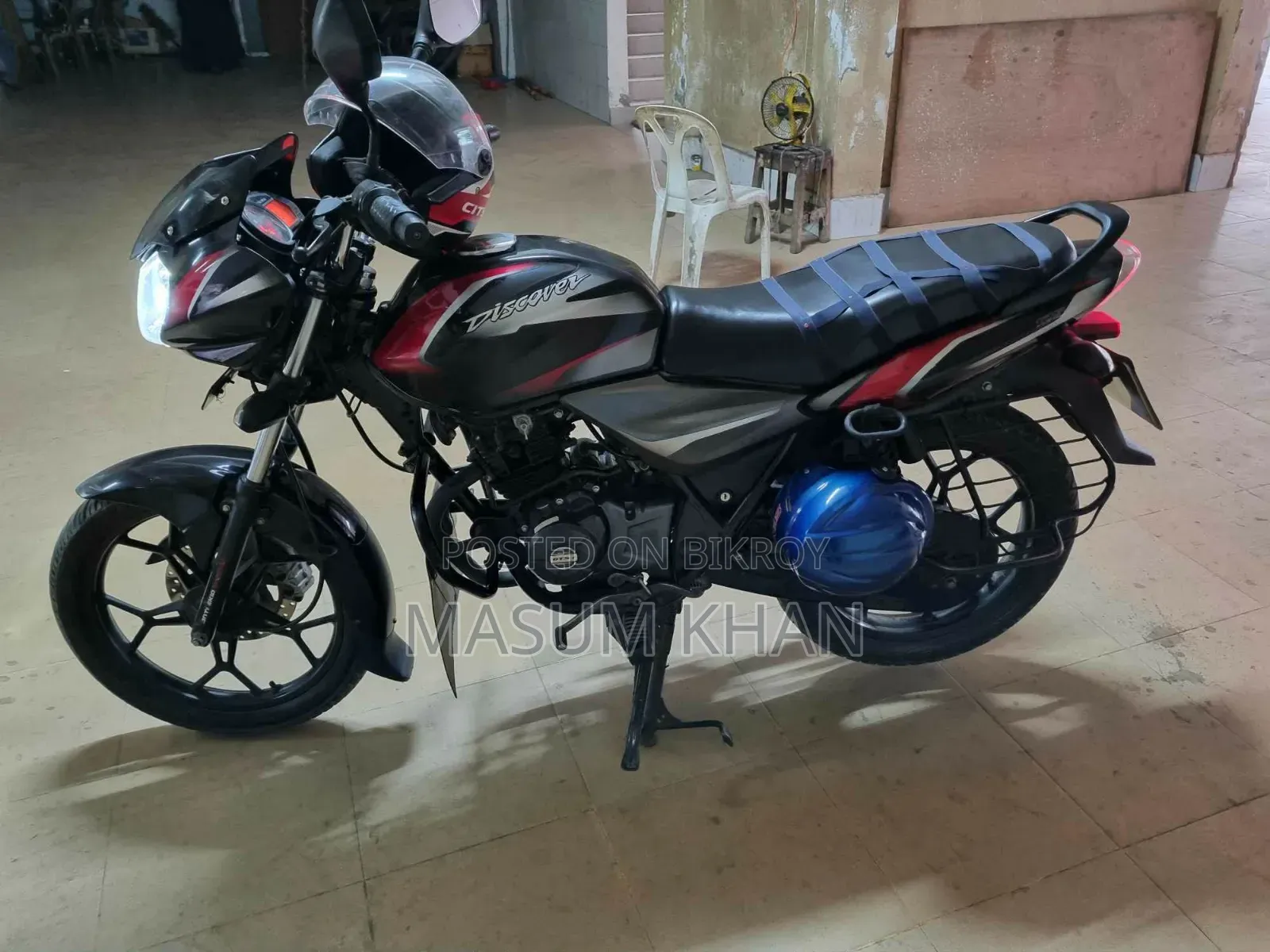 Bajaj Discover 125 2019 Red