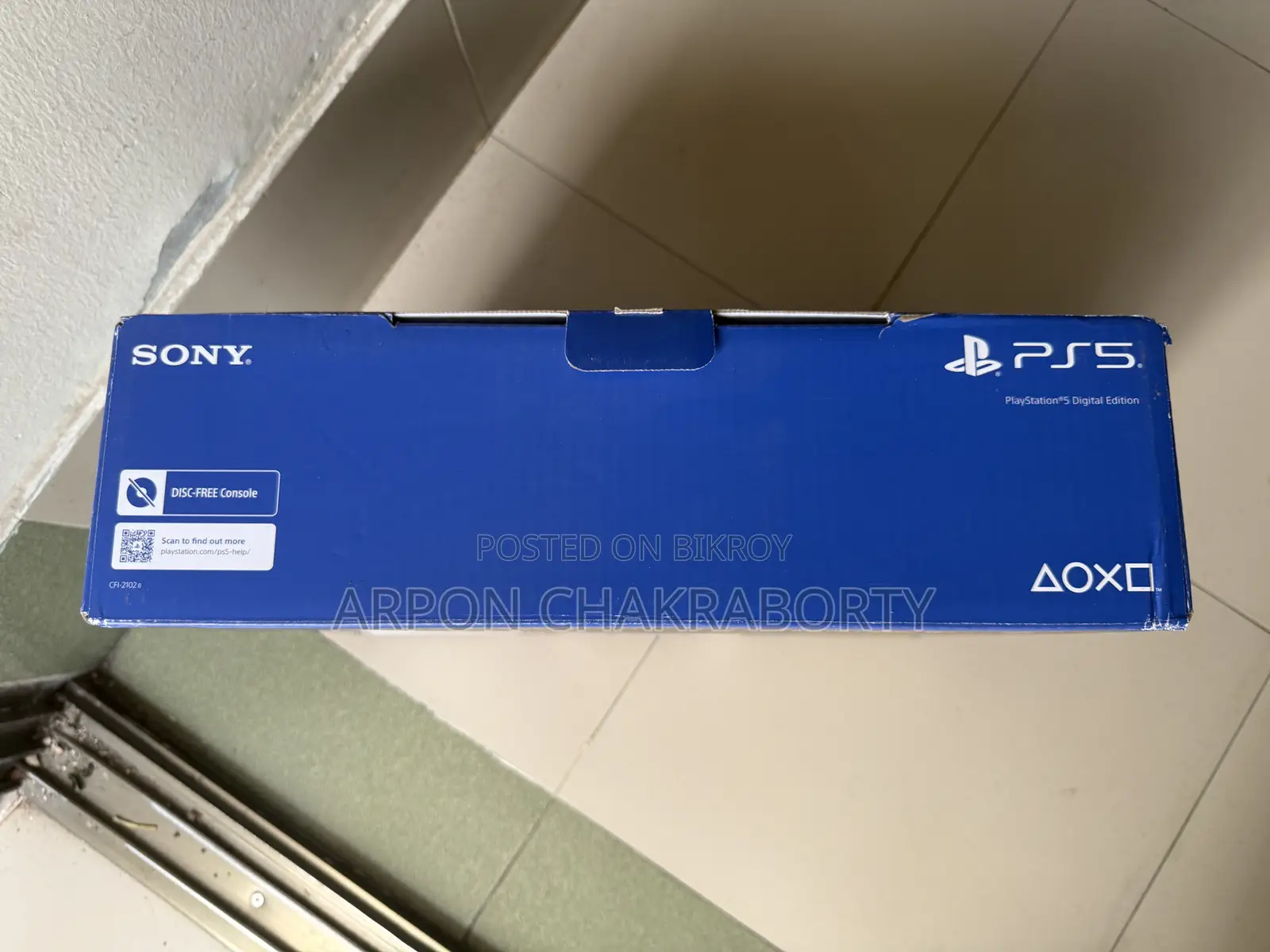 PS5 Slim 1TB (Digital Edition) - Full Boxed + Cash Memo (4 Months Old)